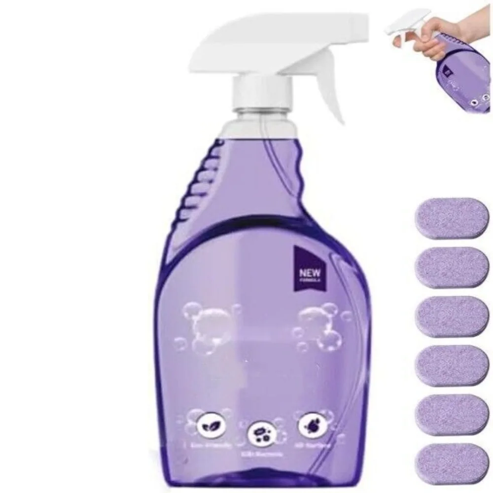 

Plastic Cleanlix Cleaner All-in-one Stain Cleaning Deep Cleaning Multipurpose Cleaner with Cleaning Tablets All Surface