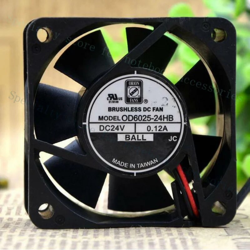

Вентилятор A+ ORION FANS OD6025-24HB 6025 6 см 24 В 0.12 А 60*60*25 мм, двухпроводной, с двойным шарикоподшипником