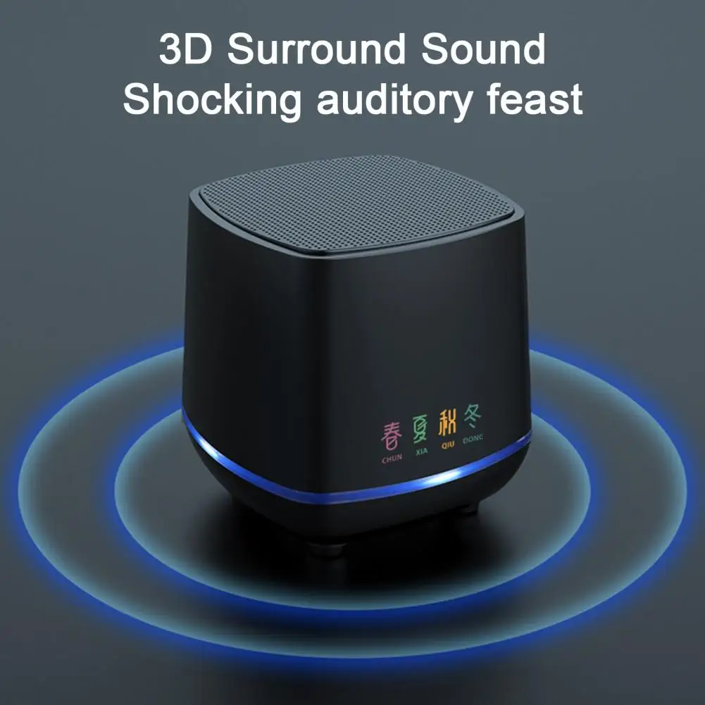 Computer Loudspeaker Mini Usb Stereo Speaker Set for Desktop Computers Surround Sound Box for Home Office Small Loudspeaker