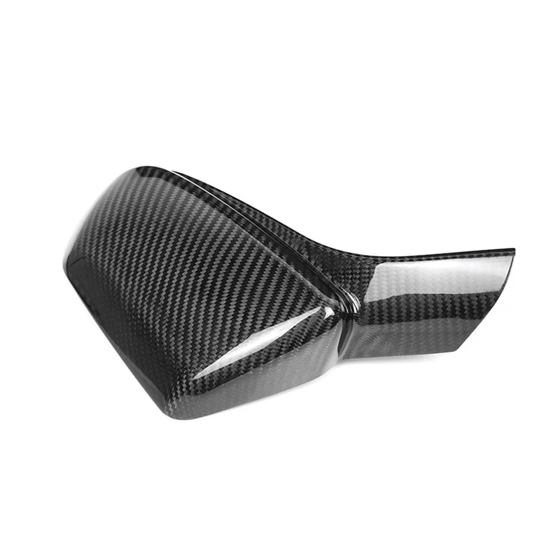 Carbon Fiber Rearview Mirror Cover For Chevy Camaro 2016-2023 Side Rearview Wing Mirror Cover Caps Shell Trim Exterior