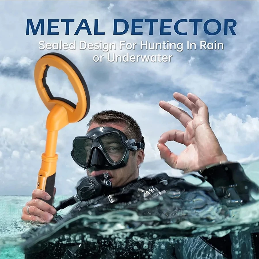 2 IN 1 Metal Detector subacqueo Pulse Pinpointer Induction Diving Treasure rilevatore di metalli impermeabile cercatore di metalli tenuto IN mano