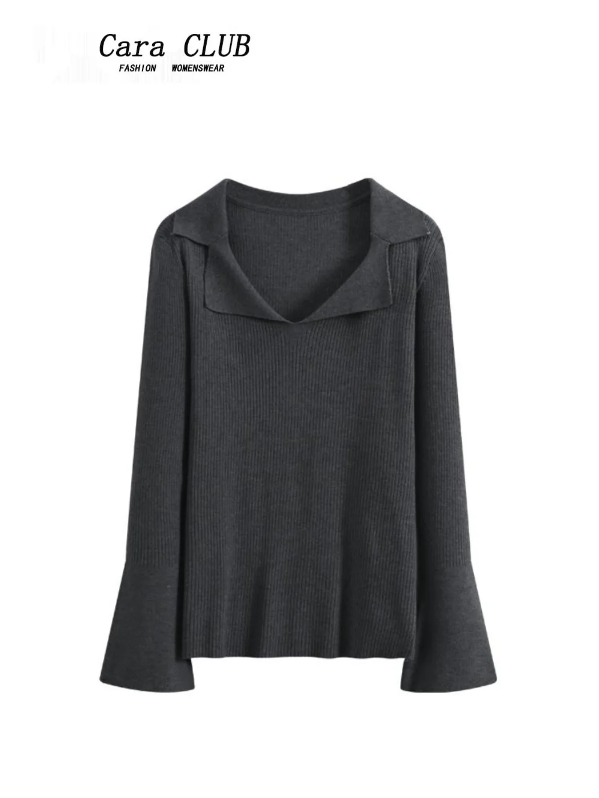 

Женский трикотажный топ больших размеров с длинным рукавом, весенний, для полных женщин, скрывающий живот, с эффектом похудения, с изящным дизайном