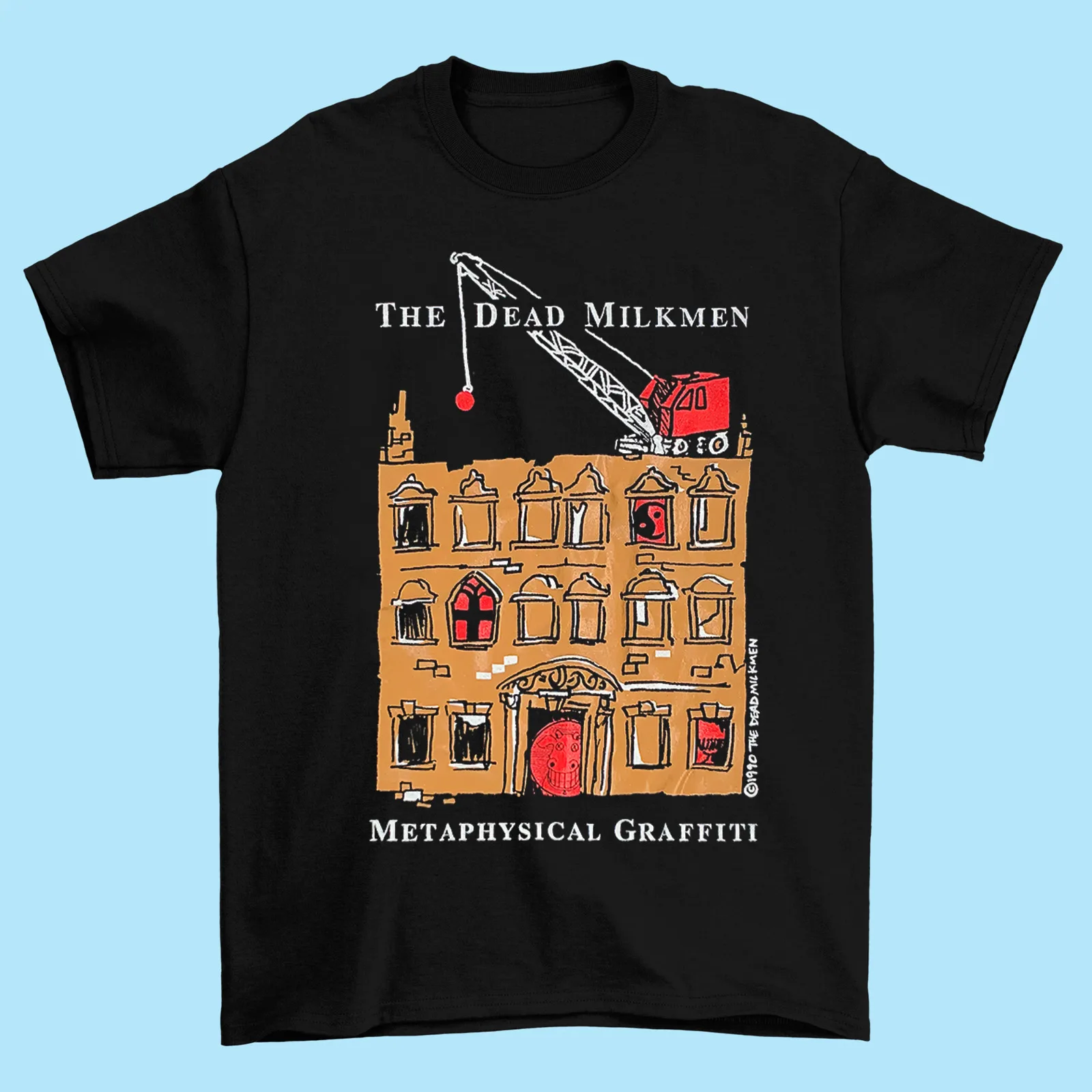 The Dead Milkmen Metaphysical Graffiti Vintage Black S 4XL T Shirt MR113