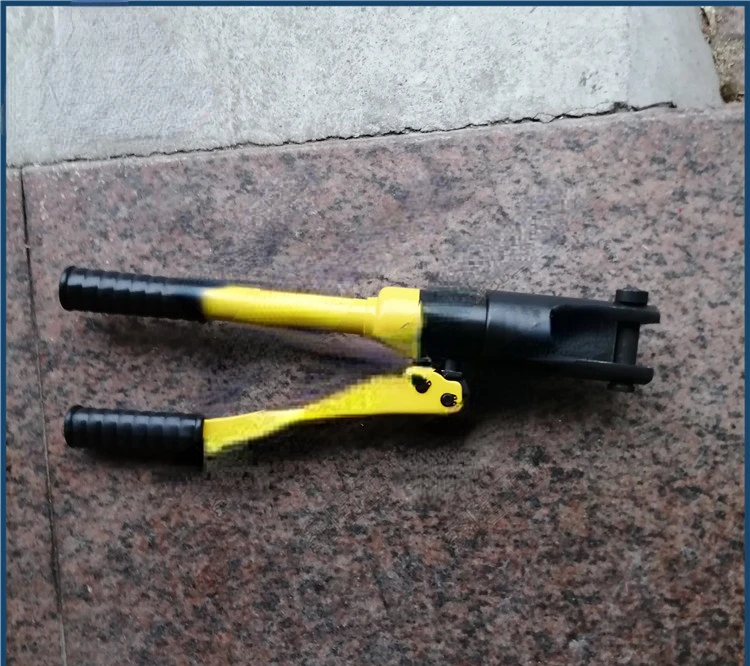 For Manual Hydraulic Clamp Integral Wire Crimper KYQ-120/240/300 Copper and Aluminum Terminal Plug Press Plier