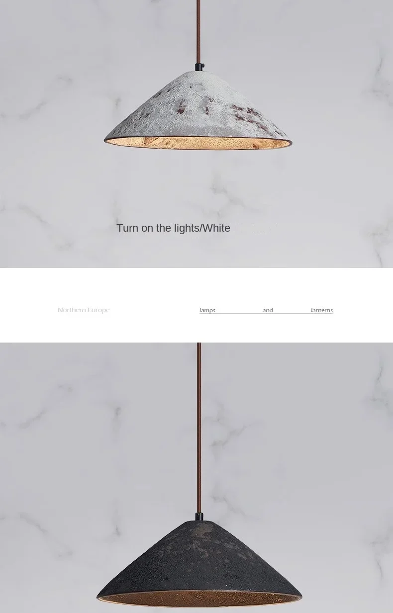 Classical Ceramic Pendant Light Coffee Shop Light Shop Lighting Tea Room Bar Table Lamp Retro LED Wooden Small Chandelier