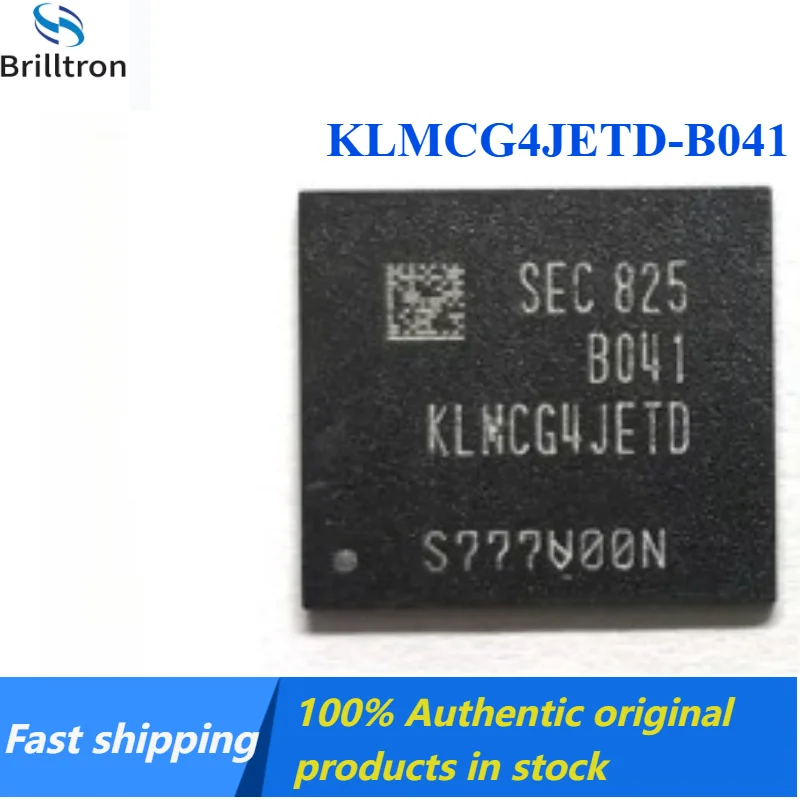 1-5PCS 100%Original KLMCG4JETD-B041 5.1 Flash Font IC Chip Brand New Original in Stock , Fast Shipping.