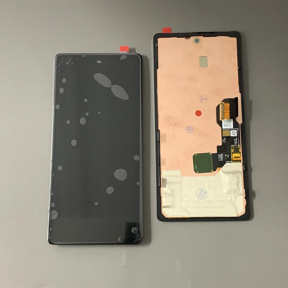 

Test For Google Pixel 6a LCD Display Touch Screen Digitizer With Frame Assembly For Google Pixel 6a LCD GX7AS, GB62Z Replacement