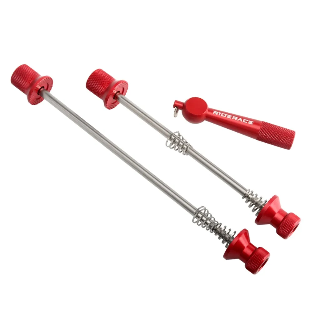 

Anti Theft Bicycle Hub Quick Release Ultralight Bicycle Skewer Lever Folding Colorful Bike Quick Release Skewers Lever MTB