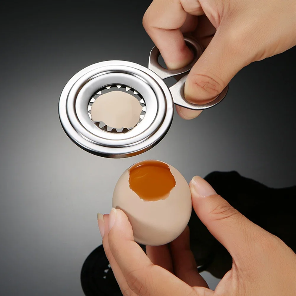 YOUPIN Boiled Egg Shell Top Cover Cutter Opener Manual Egg Topper Shell Opener Convenient Eggshell Cutter Cooker Pancake Tool