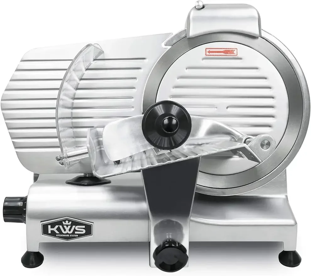 Commercial  Meat Slicer,  Meat,   Coffee Shop, Restaurant and Home Use, Low Noises, 320W, 10 in