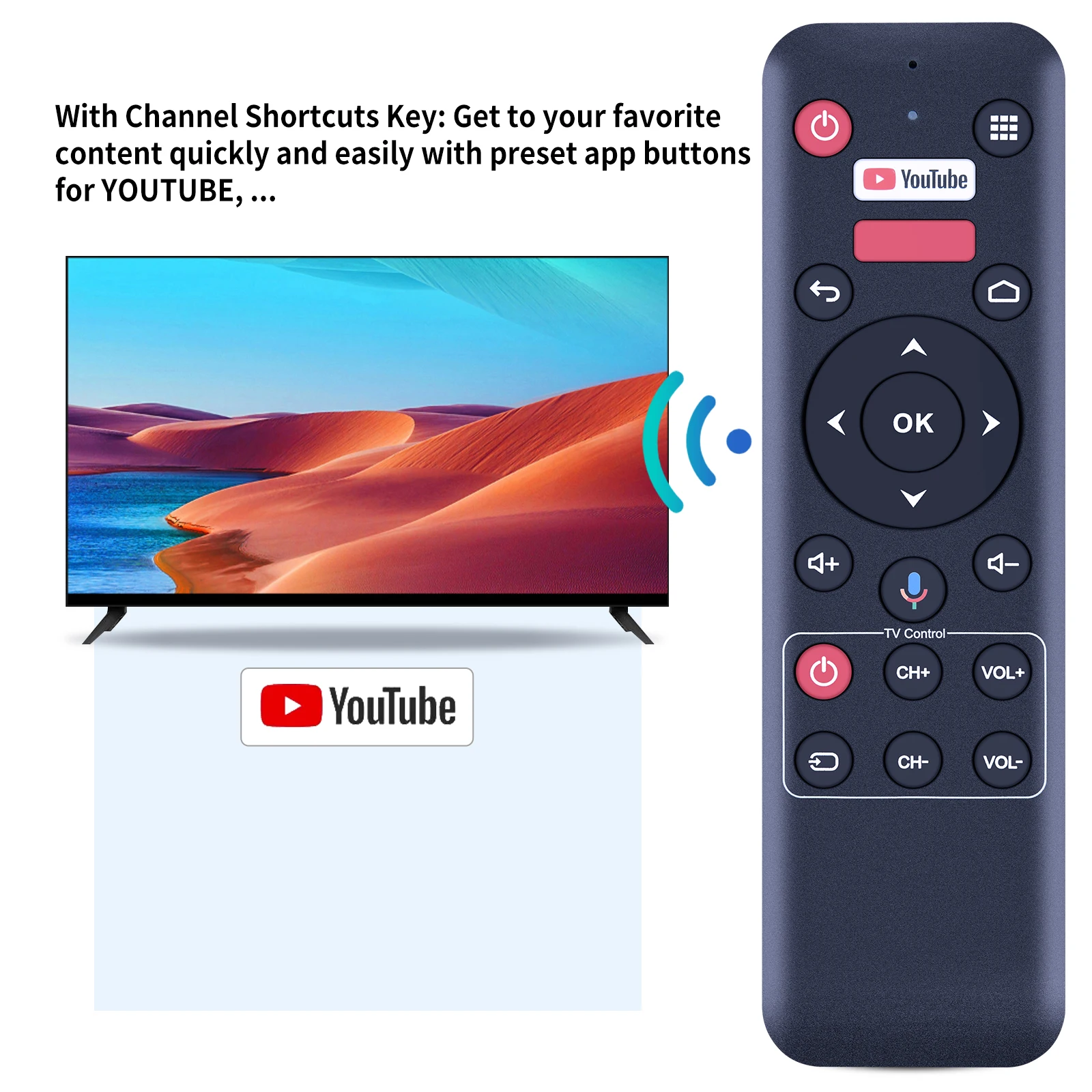 Remote control untuk GO ON TV