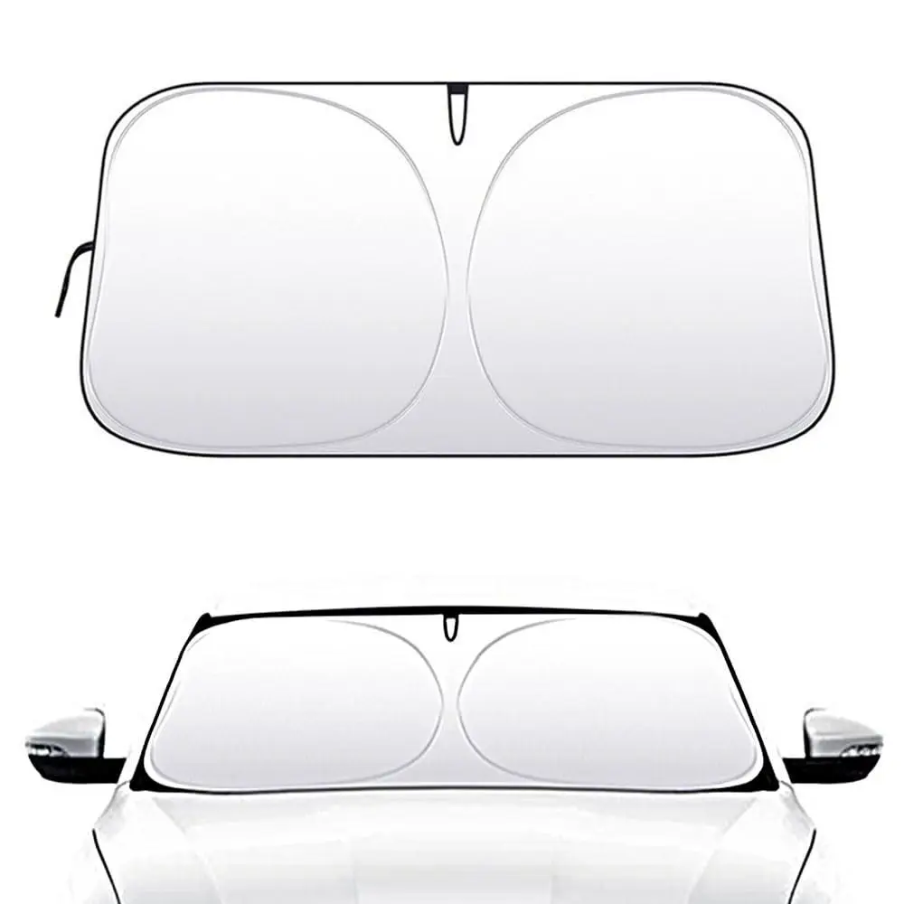 

Folding Design Windshield Sun Shade Heat Protection Anti Glare Car Sunshade Cover UV-Anti Heat Insulation