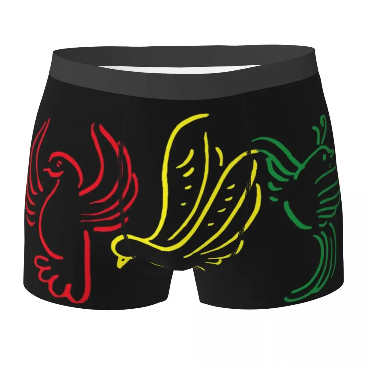 Boxer Underpants Shorts Ajax Bob Marley Little Birds Panties Men's Soft Underwear for Homme Man Boyfriend Gift