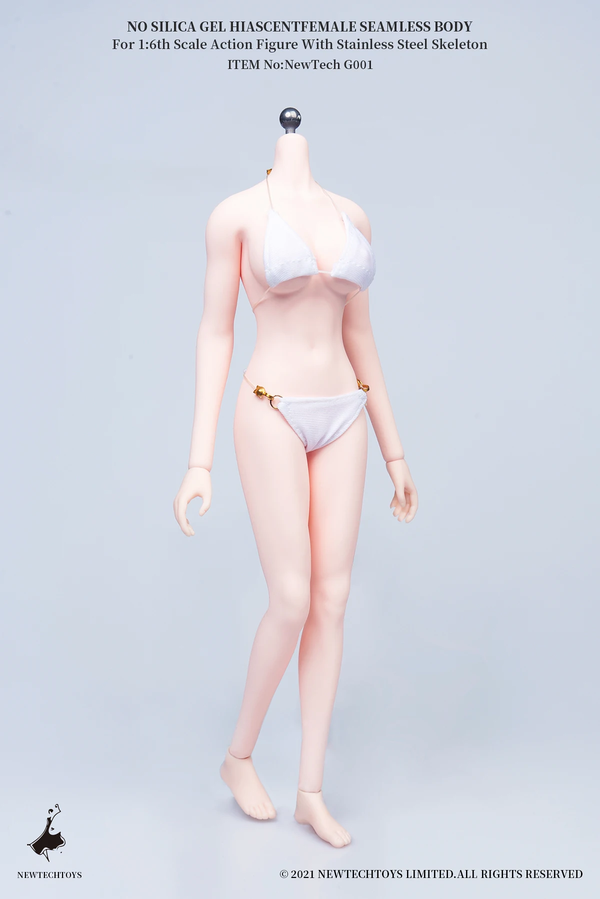 ใหม่ G001 1/6 สาวใหญ่ผิวสีชมพู Body 12 ''ทหารหญิงไม่มีรอยต่อรูปตุ๊กตาในสต็อก
