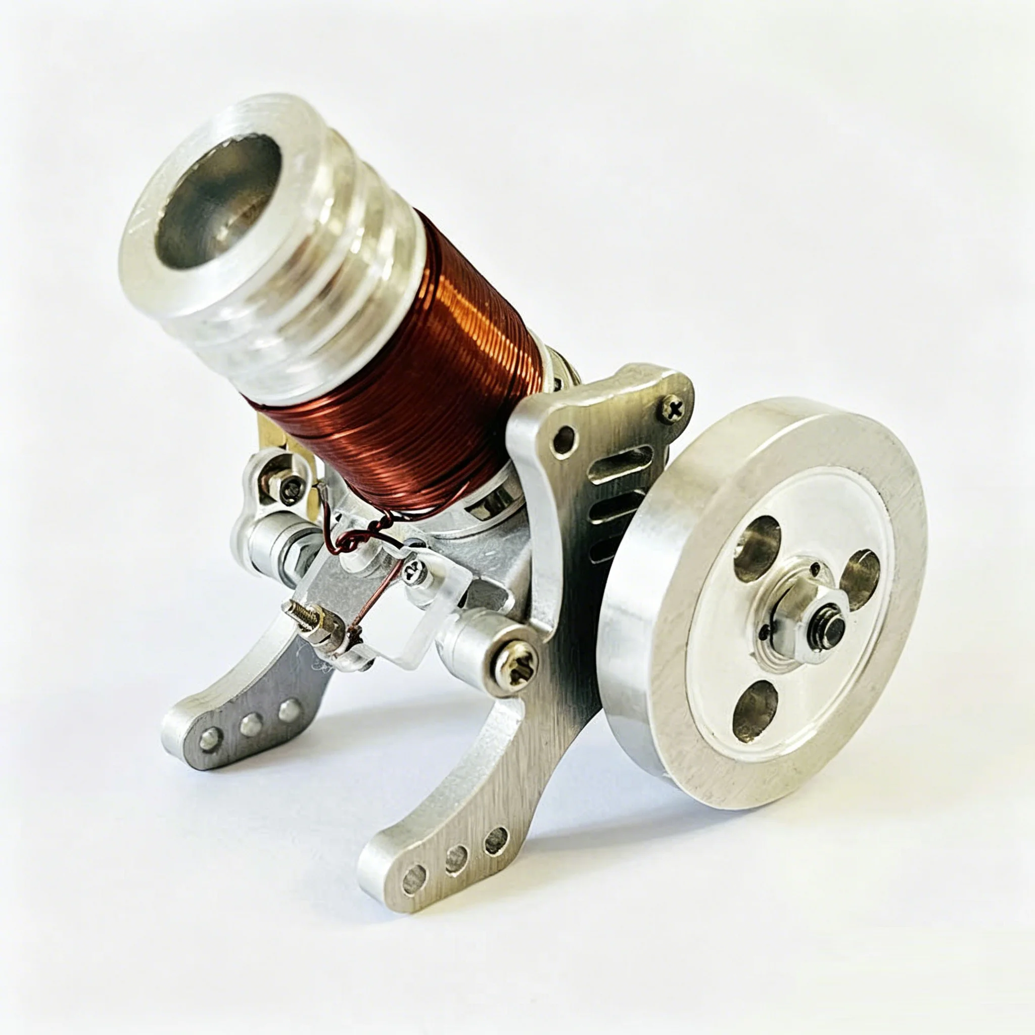

Single Cylinder Engine Model Pea Shooter Creative Power Toy Detachable Assembly Gift Desktop Ornaments