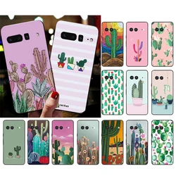 Cactus Phone Case for Google Pixel 9A 9 Pro XL 8 7 6 Pro Pixel 8A 7A 6A 5A 4A Pixel 8 7 6 5 4 Case
