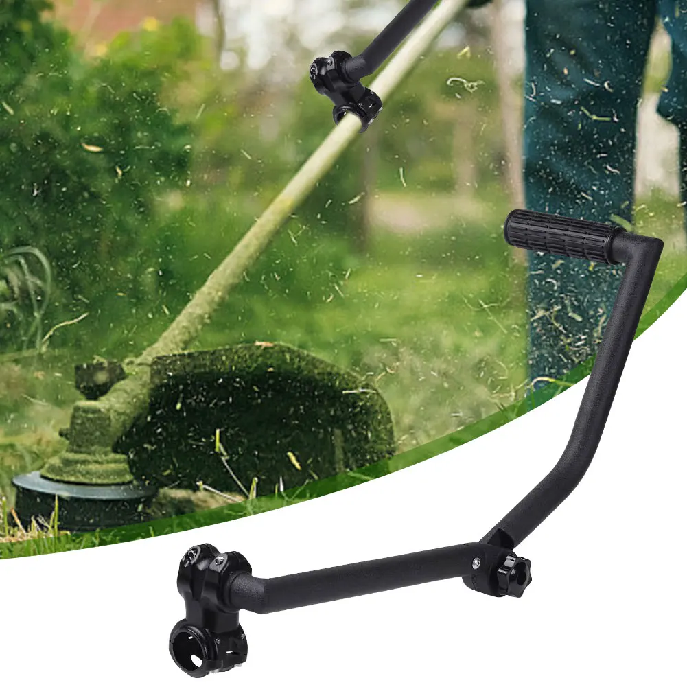 Imagem -04 - Ângulo Ajustável Jardim Weeder Handle Grip Trimmer Handle Extension Aparar para Cortador de Grama Quintal Fácil