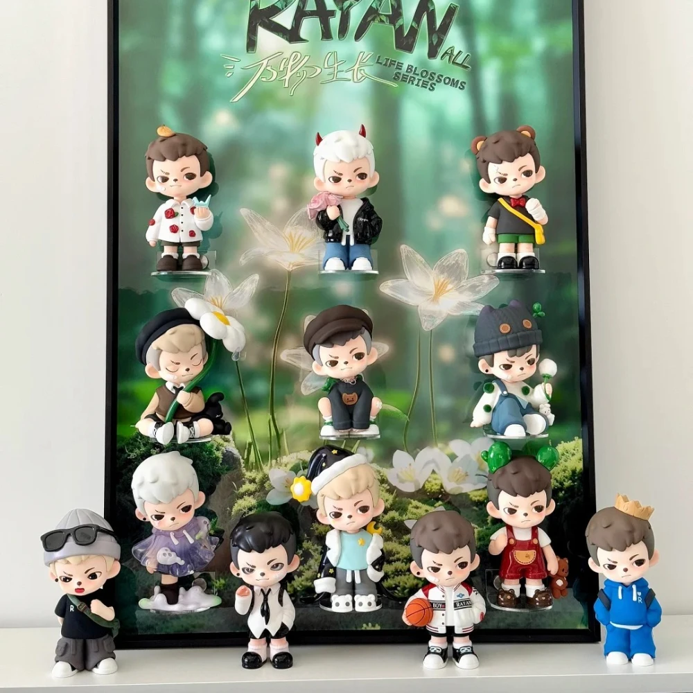 

TNTSPACE Rayan V3 All Life Blossoms Series Коллекция слепых коробок Настольное украшение Tide Play Таинственные подарки Фигурки куклы