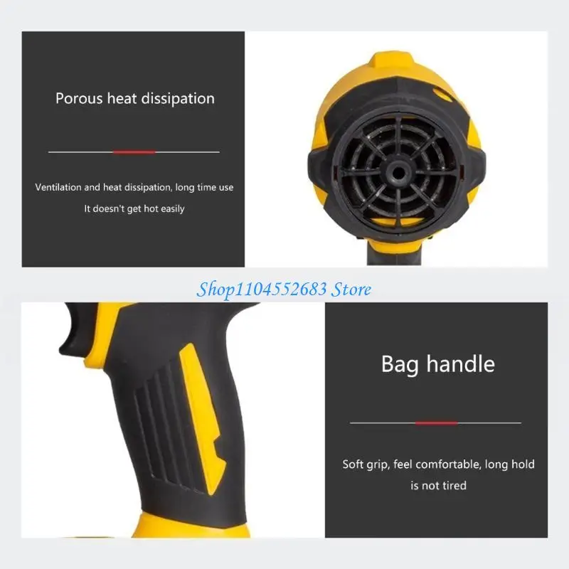 

Y6GD Handheld Cordless Dust Blower Vacuum And Blower With 8Nozzles 1pc Thick Flexible Tube For Cleaning Dust And Debris