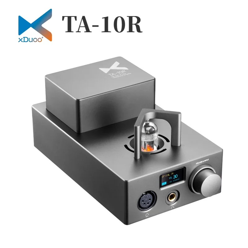 XDUOO TA-10R Tube Headphone Amp AK4493EQ HiFi  USB DAC ECC82/12AU7 Tube Amplifier XMOS DSD DAC CLASS A Headphone Amplifier TA10R