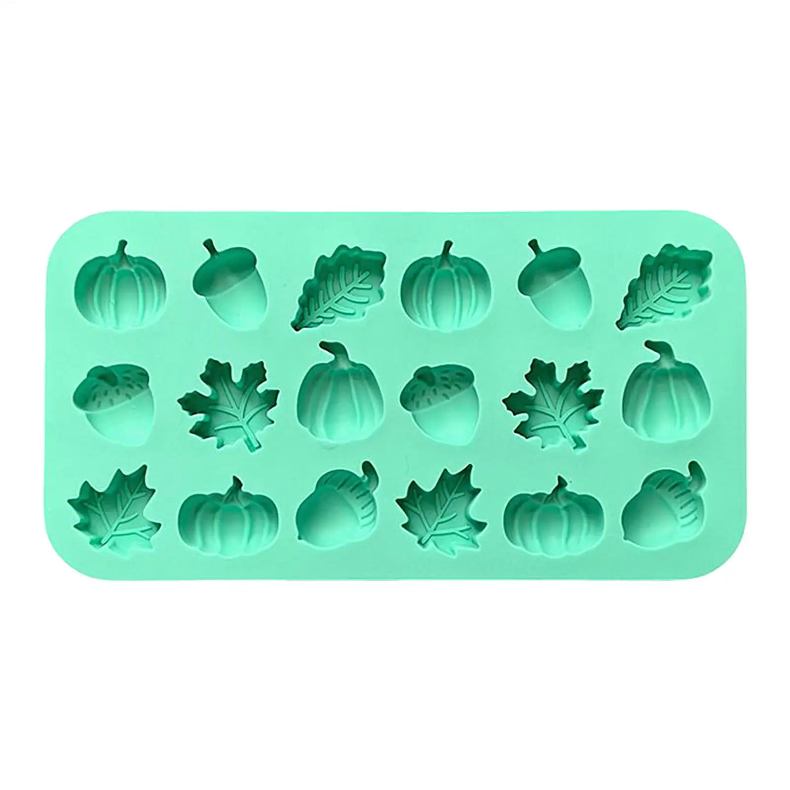 Silicone Molds Thanksgiving Fall Theme  Moulds  Silicone Mold Making Muffin Chocolate Harvest Cake Candy Decoration Mould