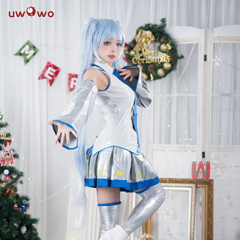 UWOWO Mikku Cosplay Devil Wings Gothic Halloween Cosplay Costume Role Play Outfit