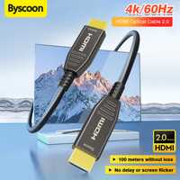 4K 60Hz HDMI Optical Fiber Cable AOC 2.0 High Speed ​​18Gbps Support HDR ARC HDCP2.2 10/15/30/50m for PS5/4 Xbox Projector HDTV