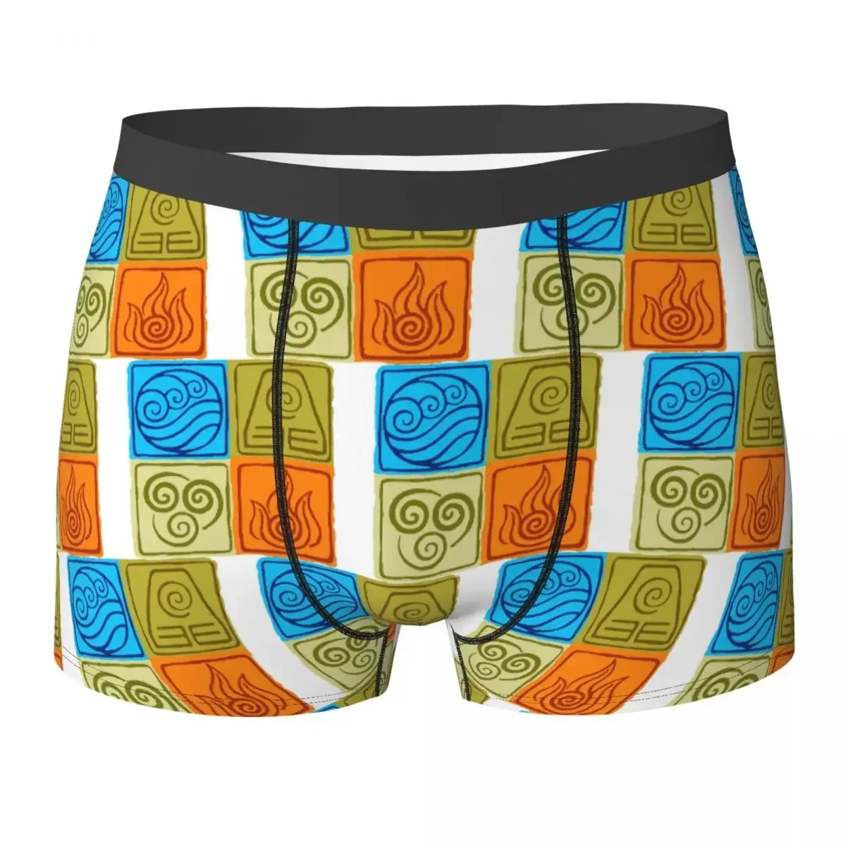 Boxer Underpants Shorts The Four Elements - The Last Airbender Panties Male Breathable Underwear For Homme Man