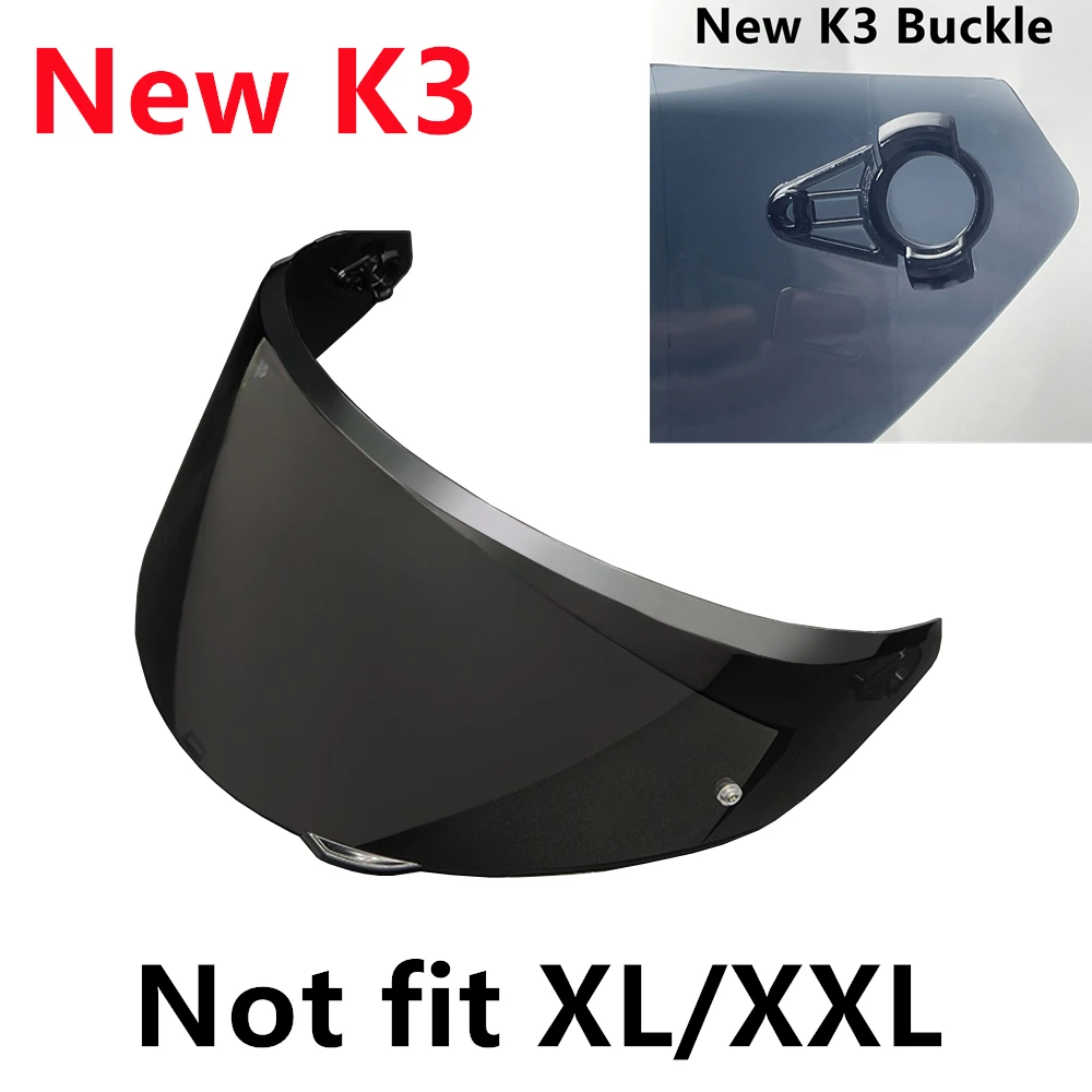 Фотохромный козырек для нового шлема AGV K3 E2206, сменный мотоциклетный лицевой щиток, прочное противотуманное покрытие, аксессуары для УФ-защиты