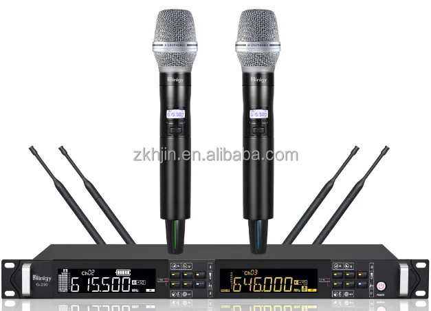 Professional Wireless Microphones Are Suitable For Small And Medium-sized Performances Weddings Conferences And School Speeches