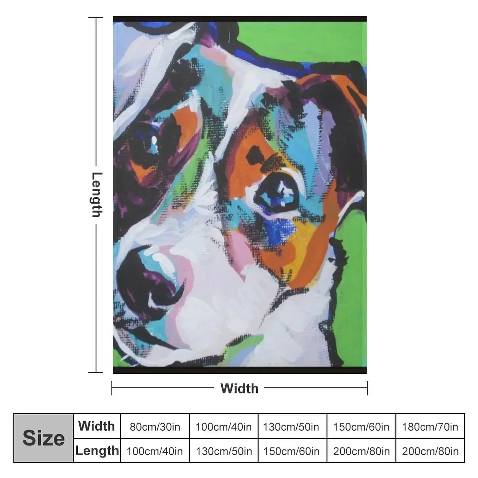 New Jack Russell Terrier Dog Art Throw Blanket For Baby Summer Beddings decorative Luxury Thicken Blankets