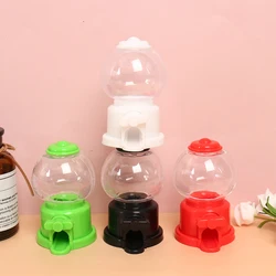 1pc Mini Candy Machine Kids Bubble Gift Children Bank Toys Dispenser Gumball Coin Saving Box Piggy Bank Home Decoration Gift