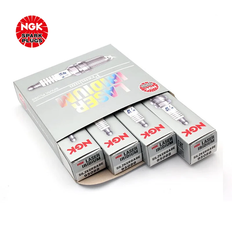 NGK Iridium Platinum Spark Plug SILZKER8A8E 95088 Is Suitable for Audi Q6, Volkswagen Teramont OE 07P905601