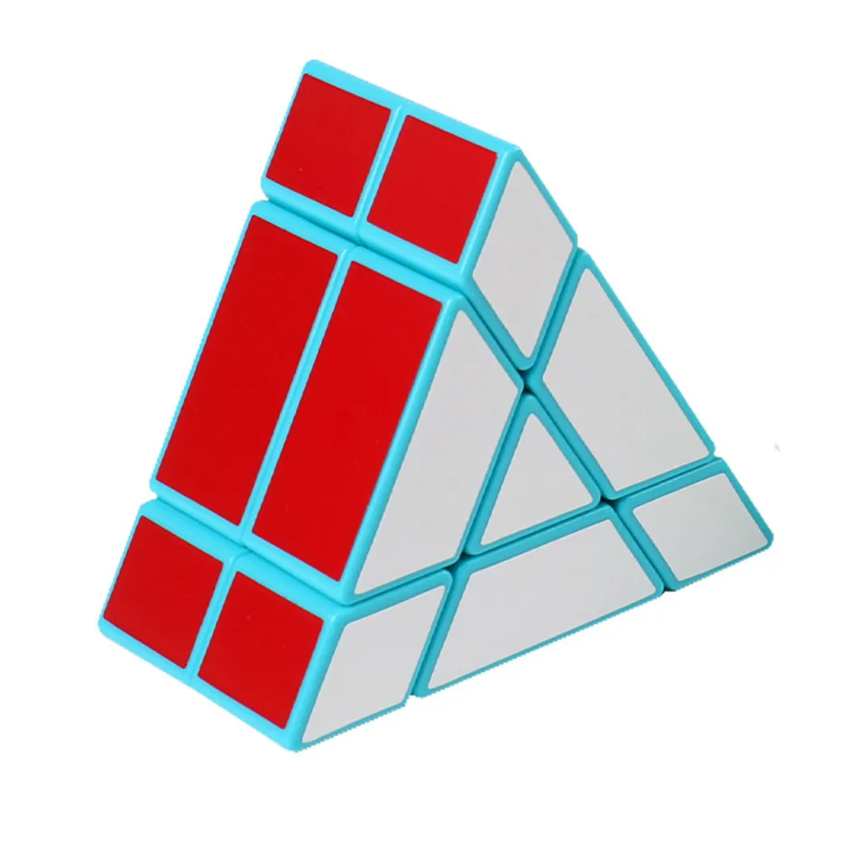 New J2 Triangular Prism Magic Cube 2X2 Blue/Black Magic Cubes