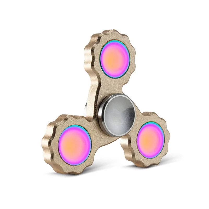 EDC Fidget Spinner Stress Relief Speelgoed Legering Tol Tip Metalen Gyro Antistress Decompressie Aandacht En Concentratie