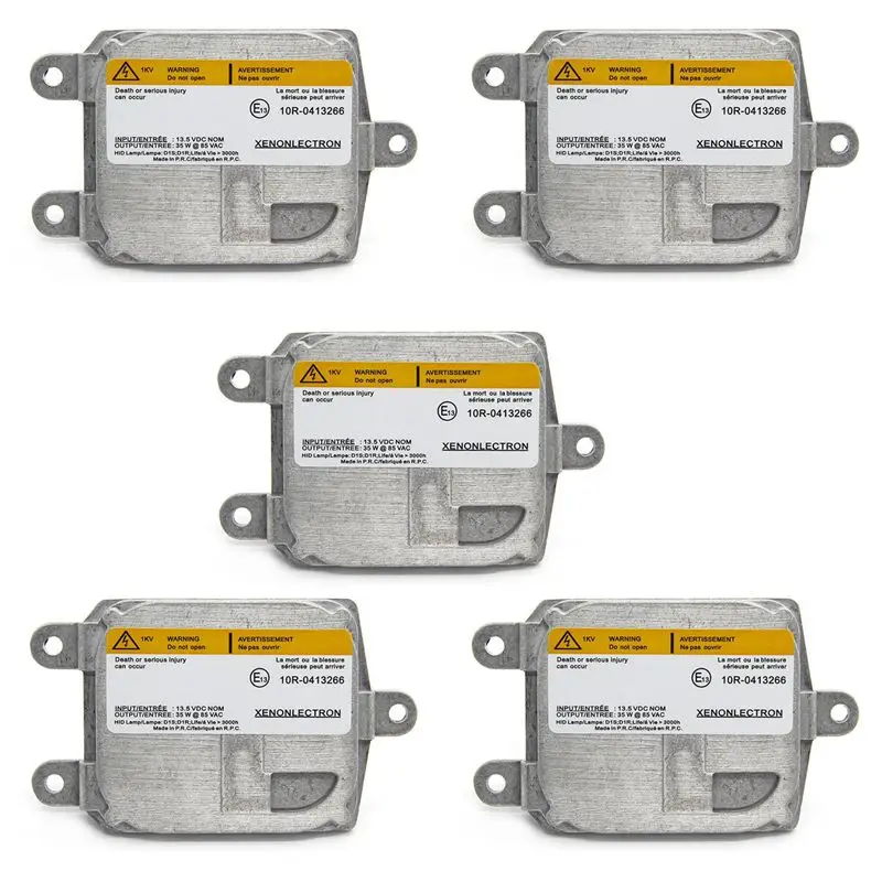 5X Car Controller Headlight Xenon HID Ballast Control Unit Module For Ford Mondeo IV Skoda Octavia 2 II 2004-2015