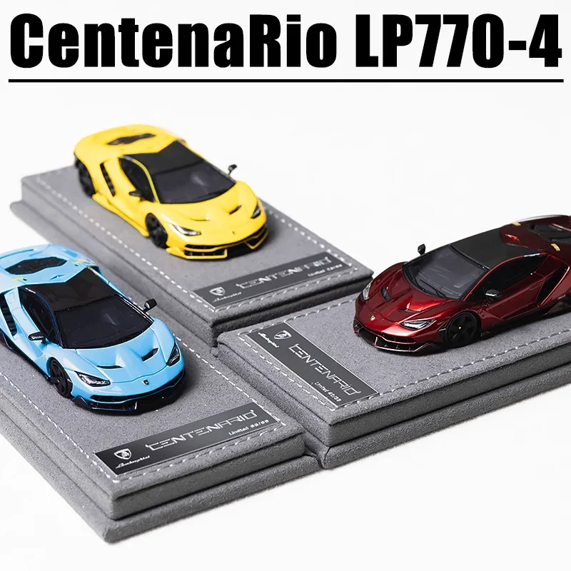 Sonicsphere 1/64 CentenaRio LP770-4 résine jouet véhicule à moteur moulé sous pression en métal modèle cadeaux