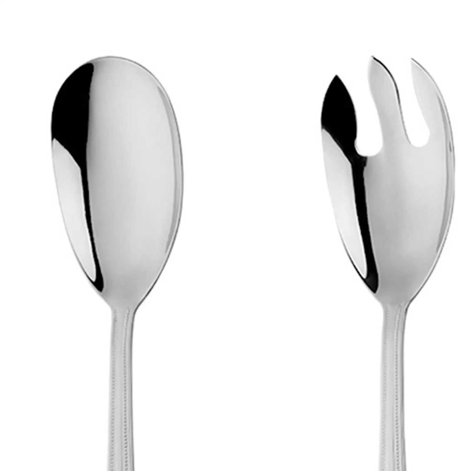 Salad Spoon Fork Easy Carrying Tableware for Travel Restaurant Kitchen