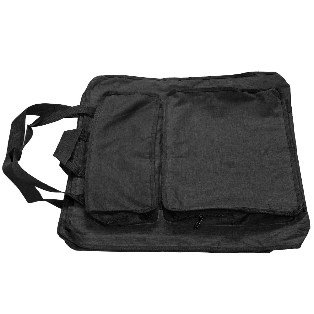 1pcs Large Capacity Artist Portfolio Bag Multiple Pockets Reinforced Structure Drawing Board Carry Bag Art Supplies Storage Bag
