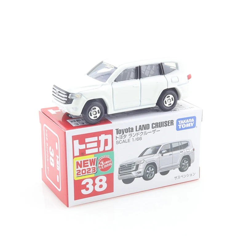 

Takara Tomy Tomica No.38 Toyota Land Cruiser Cars 1/66, популярная детская модель, Литые металлические модели