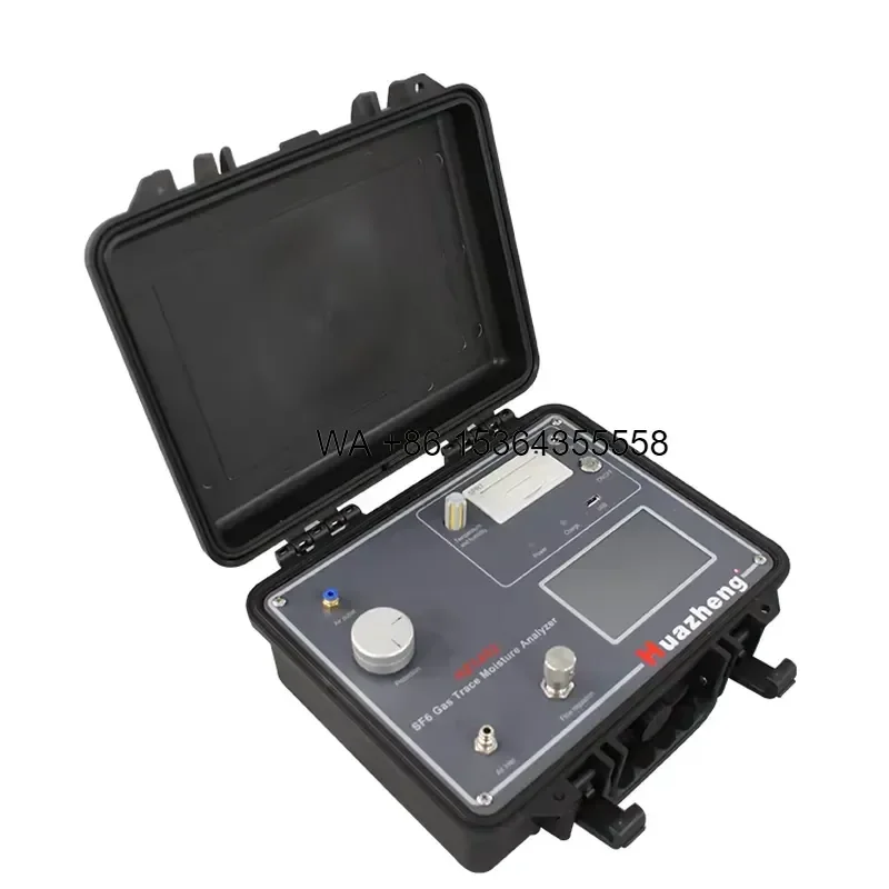 Wmwmnu for Portable SF6 Gas Dew Point Meter High Accuracy Trace Moisture Analyzer Rechargeable Battery Switchgear Test