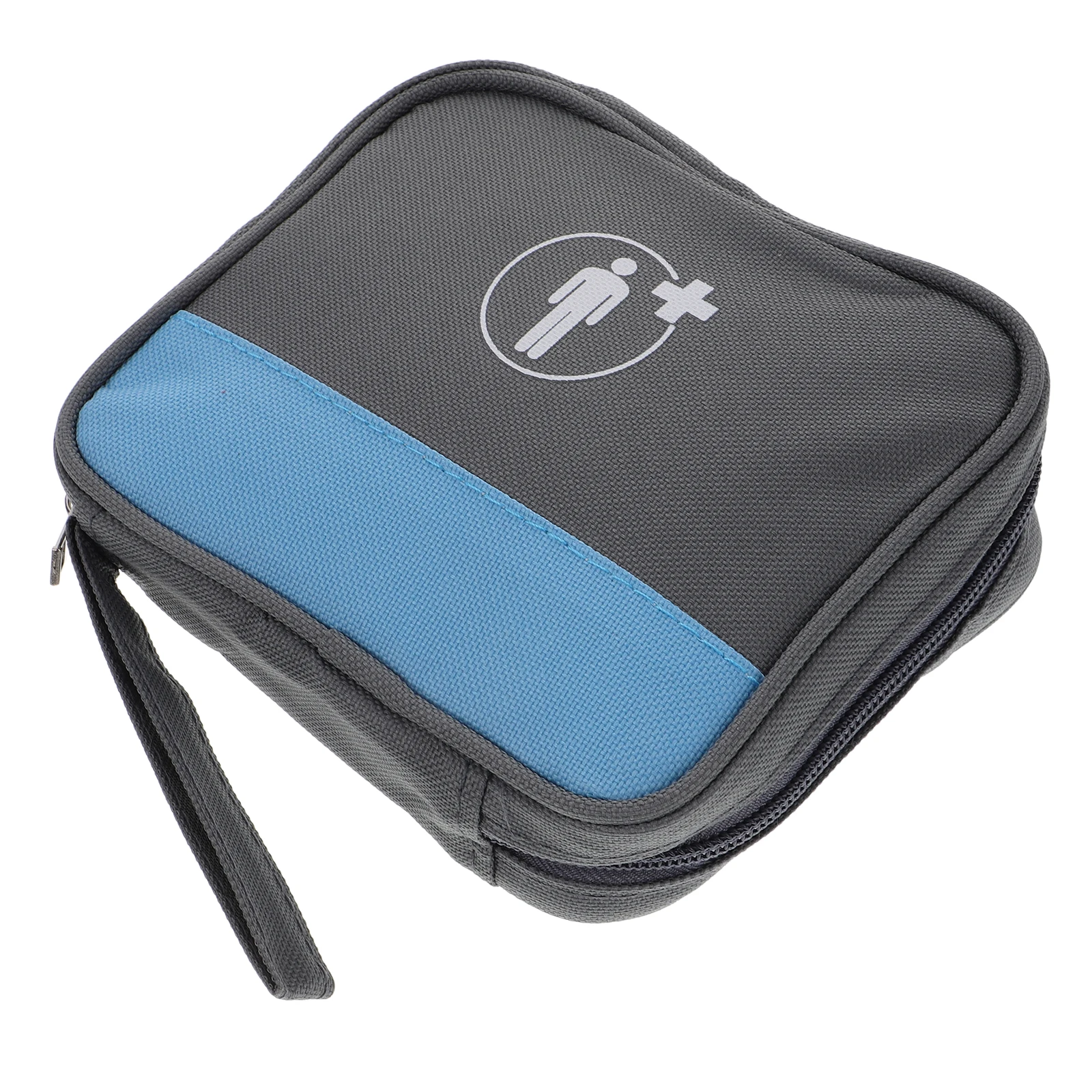 First Aid Kit Medicine Bag Empty Portable Travel Organizer Compact Lightweight Storage Pouch Home Car Outdoor Zipper