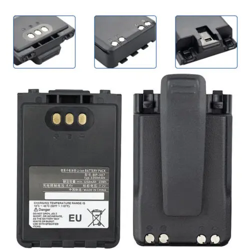 

NEW 3350mAh 23Wh 7.2V Li-ion Battery Pack BP-307 for Radio Walkie Talkie ICOM ID-31E ID-51E ID-52E Two Way Radio