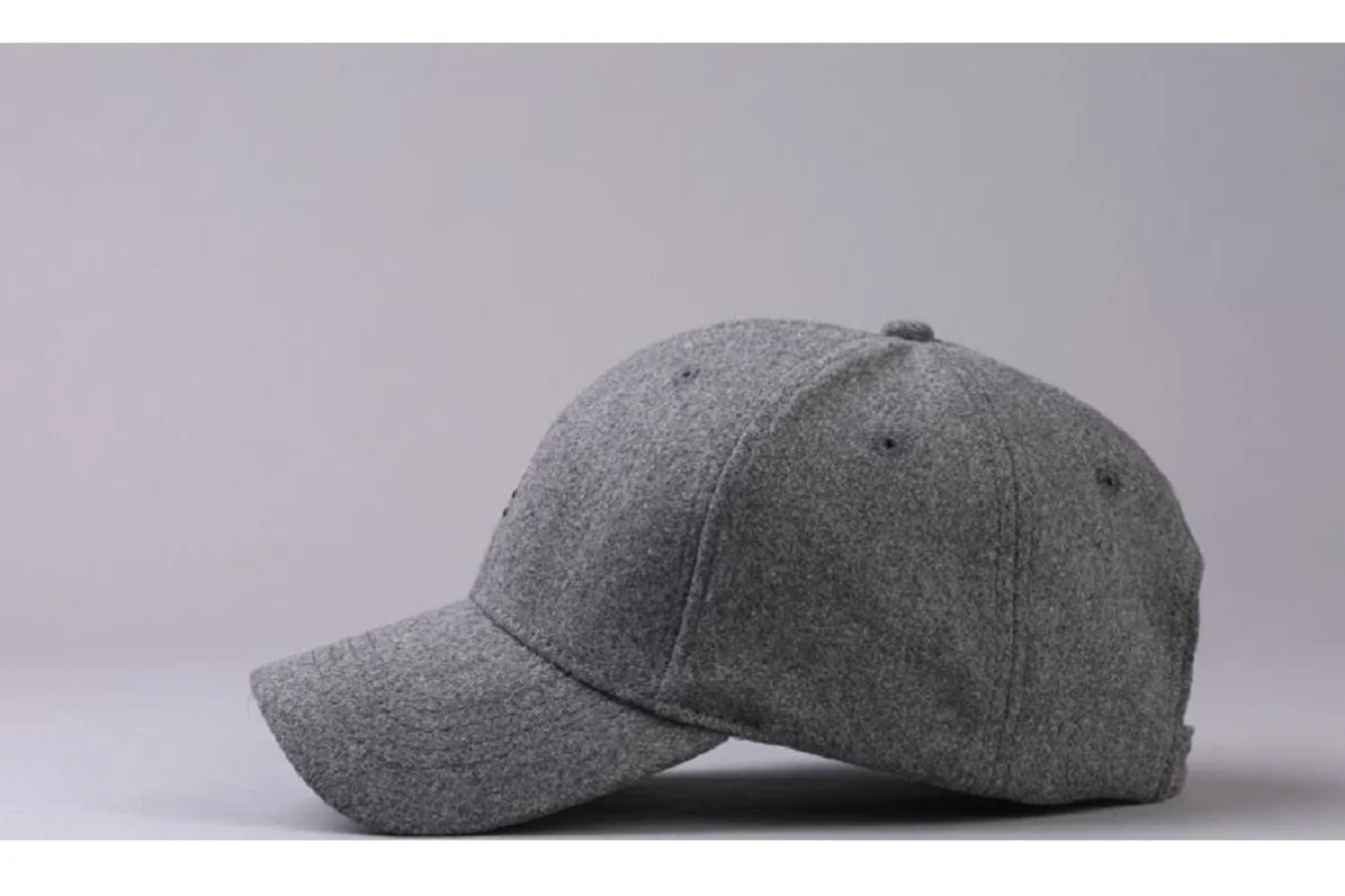 Winter Dad Warm Filz Hüte Großen Kopf Mann Frauen Jungen Mädchen Wolle Visier Männlich Plus Größe Baseball Caps 56-62 cm 62-68 cm – Detail 11
