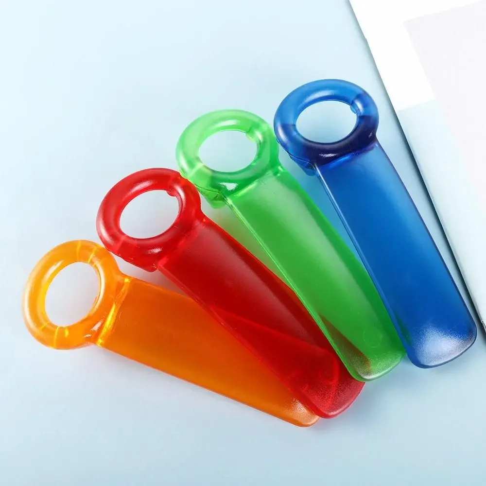 Multi Color Topless Can Opener Plastic Trump Shape Bottle Opener Long Handle Easy To Use Corkscrew Children Elderly