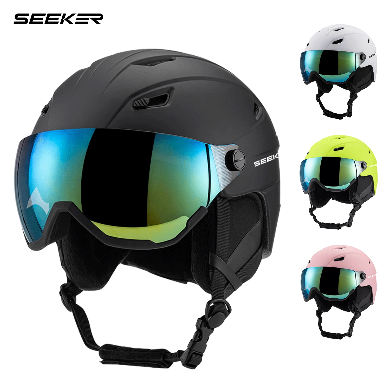 seeker-adult-ski-helmet-with-integrated-ski-goggles-comfortable-warm-impact-resistant-single-and-snowboarding-sports-helmet