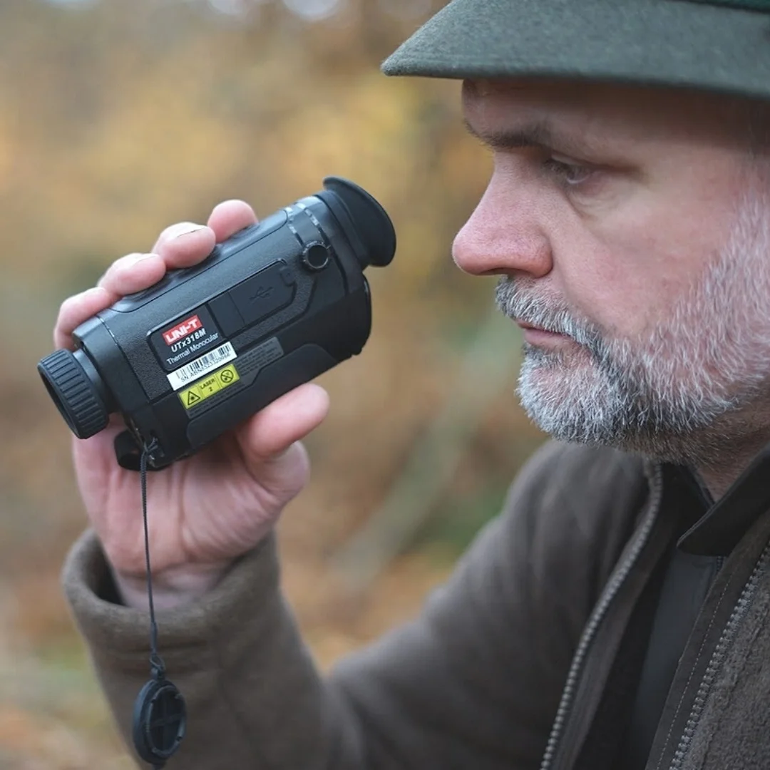 UNI-T UTx318M Portable Thermal Monocular 400x300 WiFi Live Stream Night Vision Infrared Camera Outdoor Hunting Gear