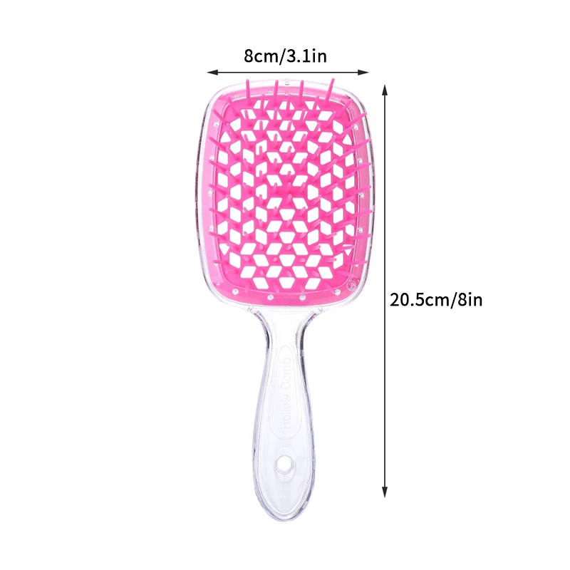 Women\'s Hair Combs Wide Teeth Air Cushion Comb Women Scalp Massage Comb for Hair Hollow Out Salon DIY Combs Hairdressing Tool