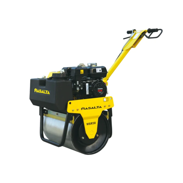 Famous Brand MASALTA MSR58 Single Drum Vibratory Road Roller With High Power Engine
