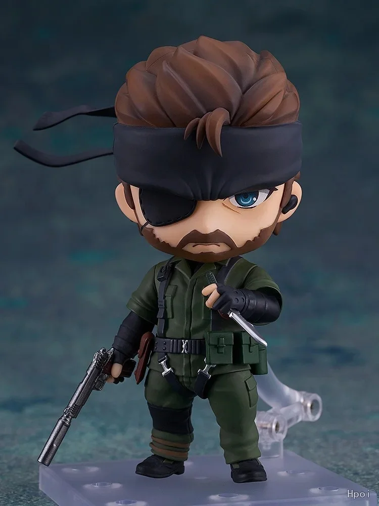 

Authentic Gsc Naked Snake Metal Gear Solid Q Version Posable Action Figure Game Periphery Collectible For Adult Game Collectors